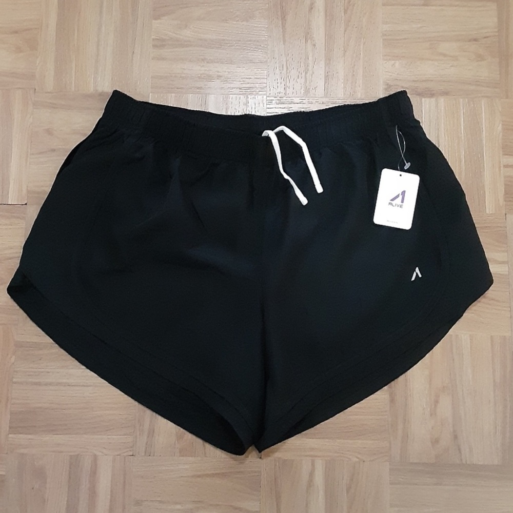 Alive Athletic Black Shorts ( XL  )